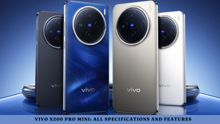 Vivo X200 Pro mini: all specifications and features